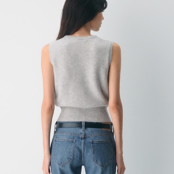 NWT Aritzia Wilfred Shirley wool/cashmere sweater vest - Picture 5 of 10